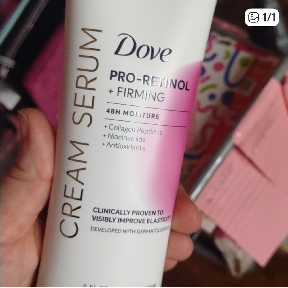 Dove with Collagen Peptides - Pink